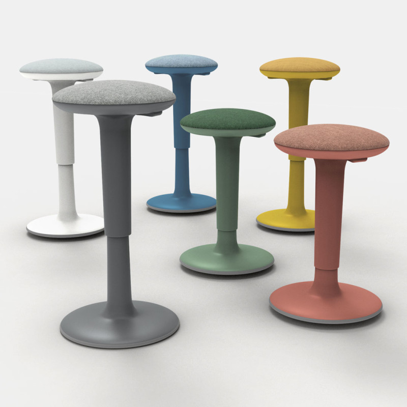 Tabouret ergonomique réglable en hauteur Topy