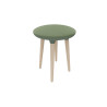 Tabouret en hêtre massif naturel H 48 cm Bloody