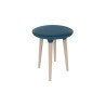 Tabouret en hêtre massif naturel H 48 cm Bloody