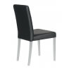 Chaise de salle à manger (lot de 2) coloris noir/blanc Evoria