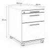 Caisson mobile pour archives profondeur 58 cm Londonien