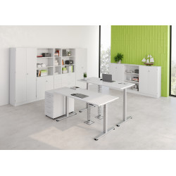 Amoire combinée de bureau avec support d'archives Londonien