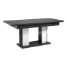 Meuble TV moderne 170 cm blanc/gris brillant Matera