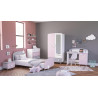 Commode enfant moderne 3 tiroirs Etoiles
