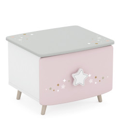 Chevet enfant 1 tiroir Etoiles