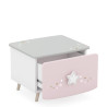 Chevet enfant 1 tiroir Etoiles