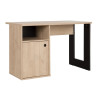 Bureau enfant contemporain chêne/noir Duplex