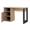 Bureau enfant contemporain chêne/noir Duplex