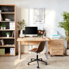 Caisson de bureau mobile chêne clair Start Up