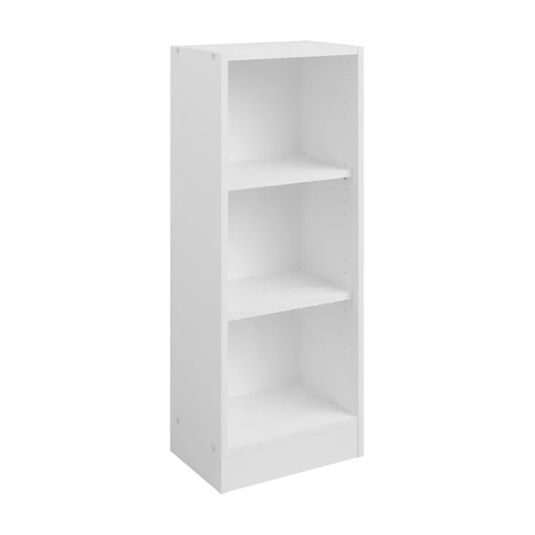Bibliothèque contemporaine blanche H 104 cm Mayence