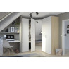 Porte miroir pour caisson d'armoire L 50 cm Extenso