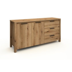 Buffet/bahut contemporain 170 cm chêne etna Bonno