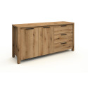 Buffet/bahut contemporain 170 cm chêne etna Bonno