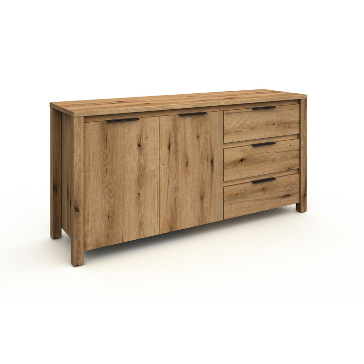 Buffet/bahut contemporain 170 cm chêne etna Bonno