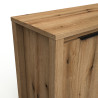 Buffet/bahut contemporain 220 cm chêne etna Bonno