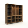 Vaisselier/argentier contemporain 200 cm chêne etna Bonno