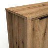 Vaisselier/argentier contemporain 200 cm chêne etna Bonno