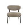 Fauteuil moderne en tissu Rudy