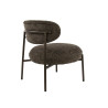 Fauteuil moderne en tissu Rudy