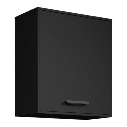 Meuble haut de cuisine contemporain 60 cm noir Onyx