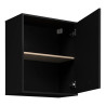 Meuble haut de cuisine contemporain 60 cm noir Onyx
