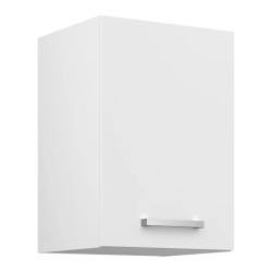 Meuble haut de cuisine 40 cm contemporain blanc Uno