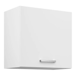 Meuble haut de cuisine 60 cm contemporain blanc Uno