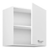 Meuble haut de cuisine 60 cm contemporain blanc Uno