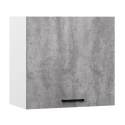 Meuble haut de cuisine 60 cm contemporain gris béton Malice