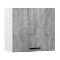 Meuble haut de cuisine 60 cm contemporain gris béton Malice