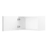 Meuble surhotte 60 cm contemporain gris béton Malice
