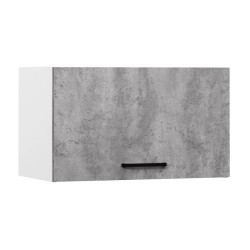 Meuble surhotte 60 cm contemporain gris béton Malice