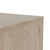 Commode contemporaine 120 cm chêne clair Best