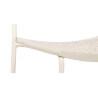 Chaise design métal & PVC coloris blanc (lot de 6) Simply