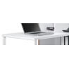 Bureau contemporain avec rangement chêne sonoma/blanc Rosaline