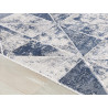 Tapis scandinave géométrique brillant pour salon Jonasse