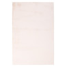 Tapis rectangle extra doux polyester uni Serena