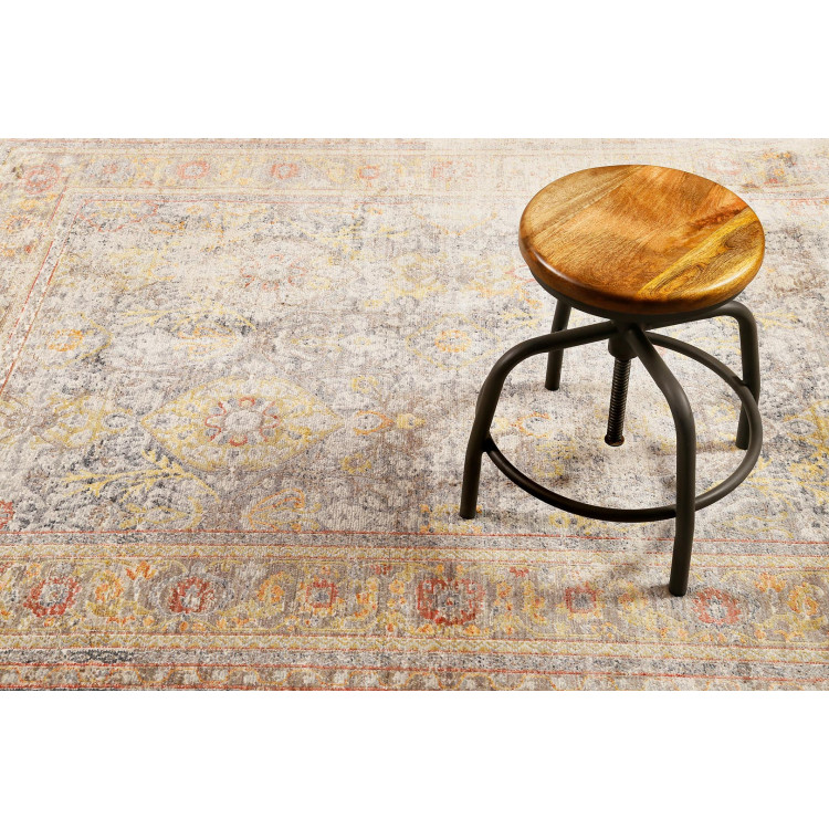 Tapis avec franges beige vintage SoHo Fashion Wecon Home