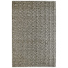 Tapis fait main en laine et viscose uni Bombus