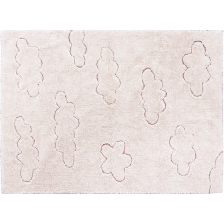 Tapis lavable en machine recyclé enfant Cloud Lorena Canals
