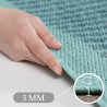 Tapis plat uni moderne intérieur Rocco