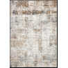 Tapis taupe abstrait design Plia
