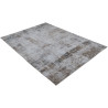 Tapis taupe abstrait design Plia