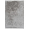 Tapis effet peau de mouton doux uni Rocco
