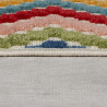 Tapis multicolore graphique intérieur et extérieur Bay