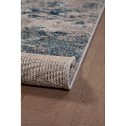 Tapis abstrait à poils tas moderne Pastel