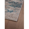 Tapis abstrait à poils tas moderne Pastel