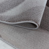 Tapis effet courbe moderne pour salon Chouette