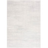 Tapis rayé à courtes mèches gris pour salon Tarang