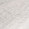 Tapis rayé à courtes mèches gris pour salon Tarang